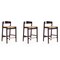 Manhattan Comfort Klismos Counter Stool in Camel and Dark Walnut (Set of 3) 3-CS007-CL - alternate 1